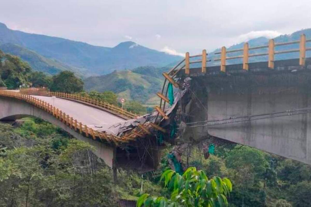 Urgente: colapsó el puente Los Grillos, de la vía alterna al Llano