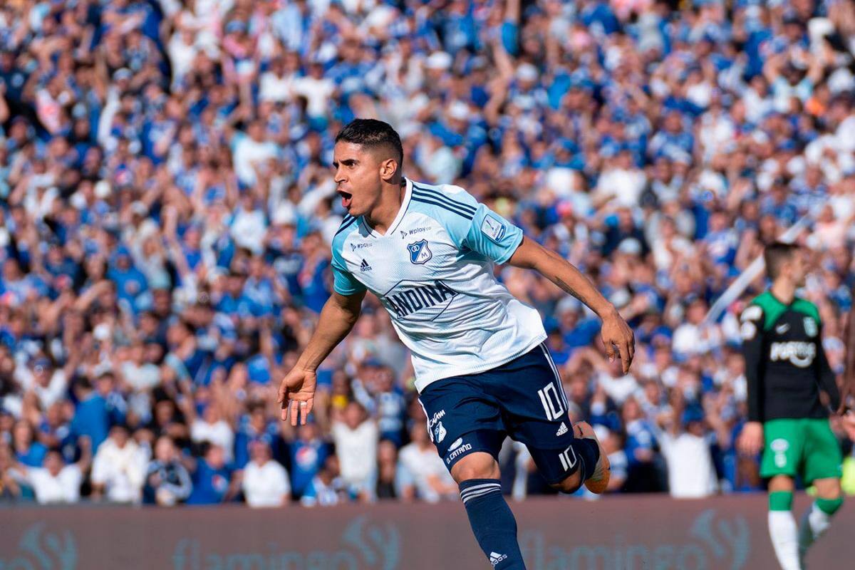 Millonarios gana y frena al Nacional