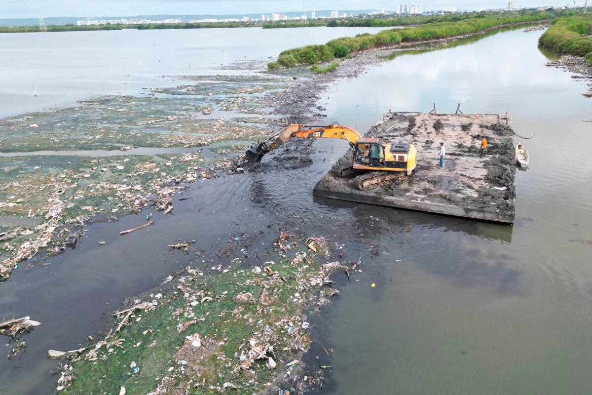Gestión del Riesgo llegó al canal Ricaurte, en Olaya Herrera: la comunidad habló