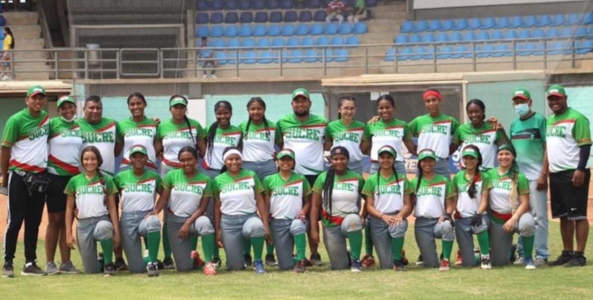 Selección Sucre de Sóftbol Sub 19, rama Femenina, campeona nacional