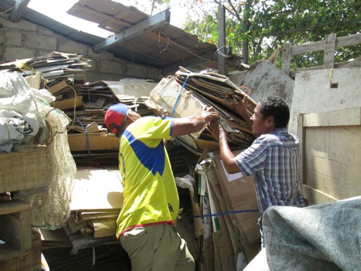 El piloto de los recicladores se replicará en cinco unidades comuneras. Archivo.