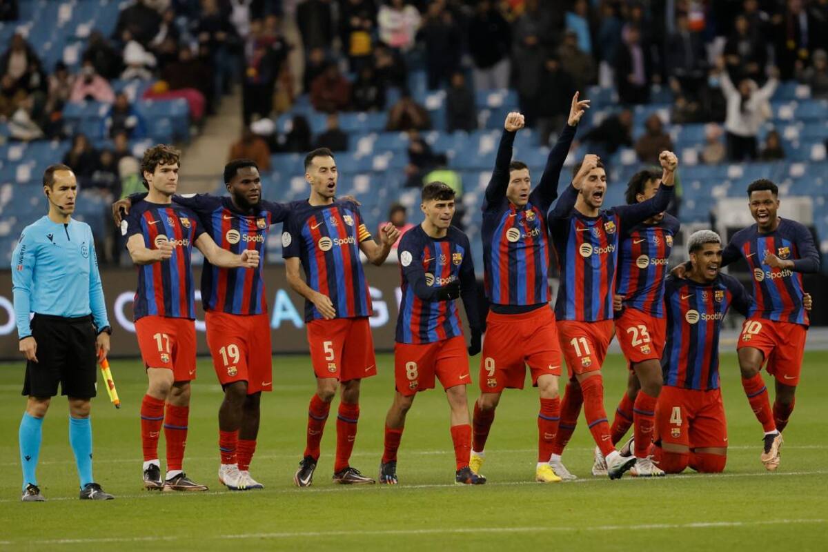 Barcelona y Real Madrid se enfrentarán por el título de Supercopa