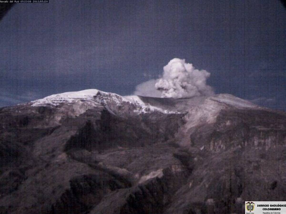 Volcán Nevado del Ruiz. COLPRENSA