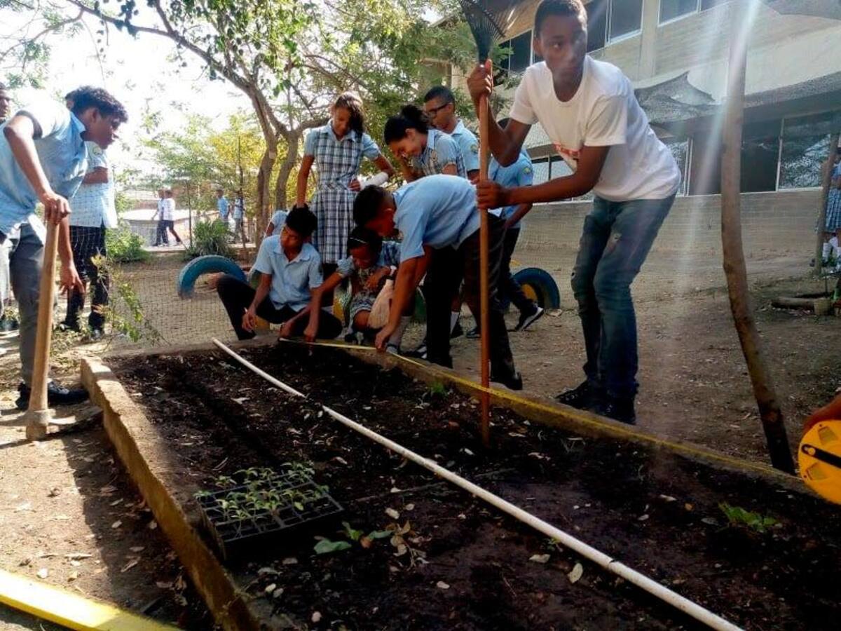 Los biotitanes, en una de sus actividades en El Rosedal.//Foto: Cortesía.