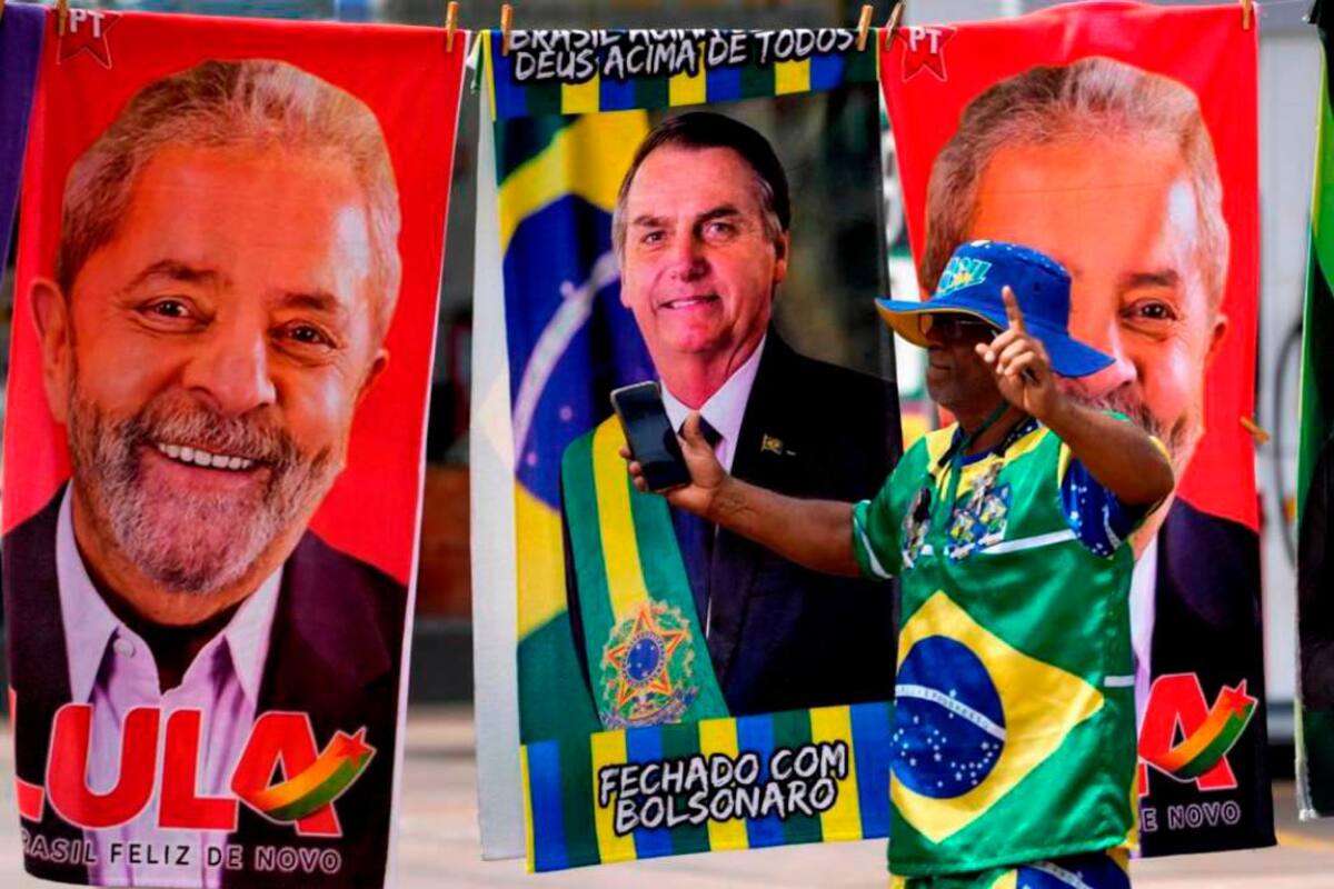 “La izquierda vive de hablar mal de nuestras banderas”: Bolsonaro a Lula