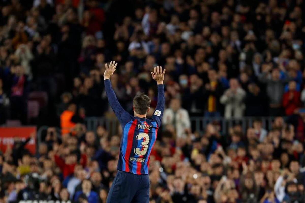 En el retiro de Piqué; Barcelona gana a Almería y se despide de una leyenda