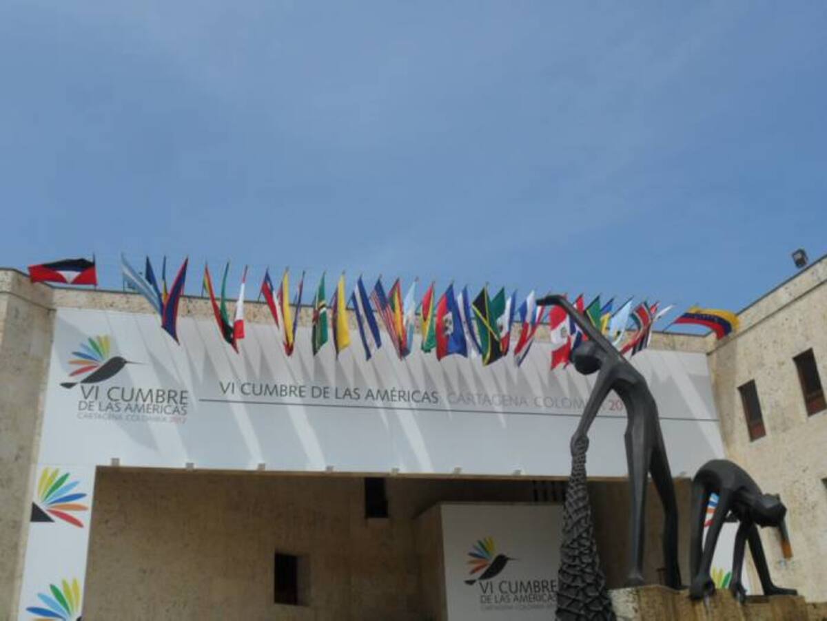 En la Cumbre Empresarial de Las Américas participarán 14 de los 33 mandatarios asistentes a la cita de Cartagena. HERMES FIGUEROA - EL UNIVERSAL