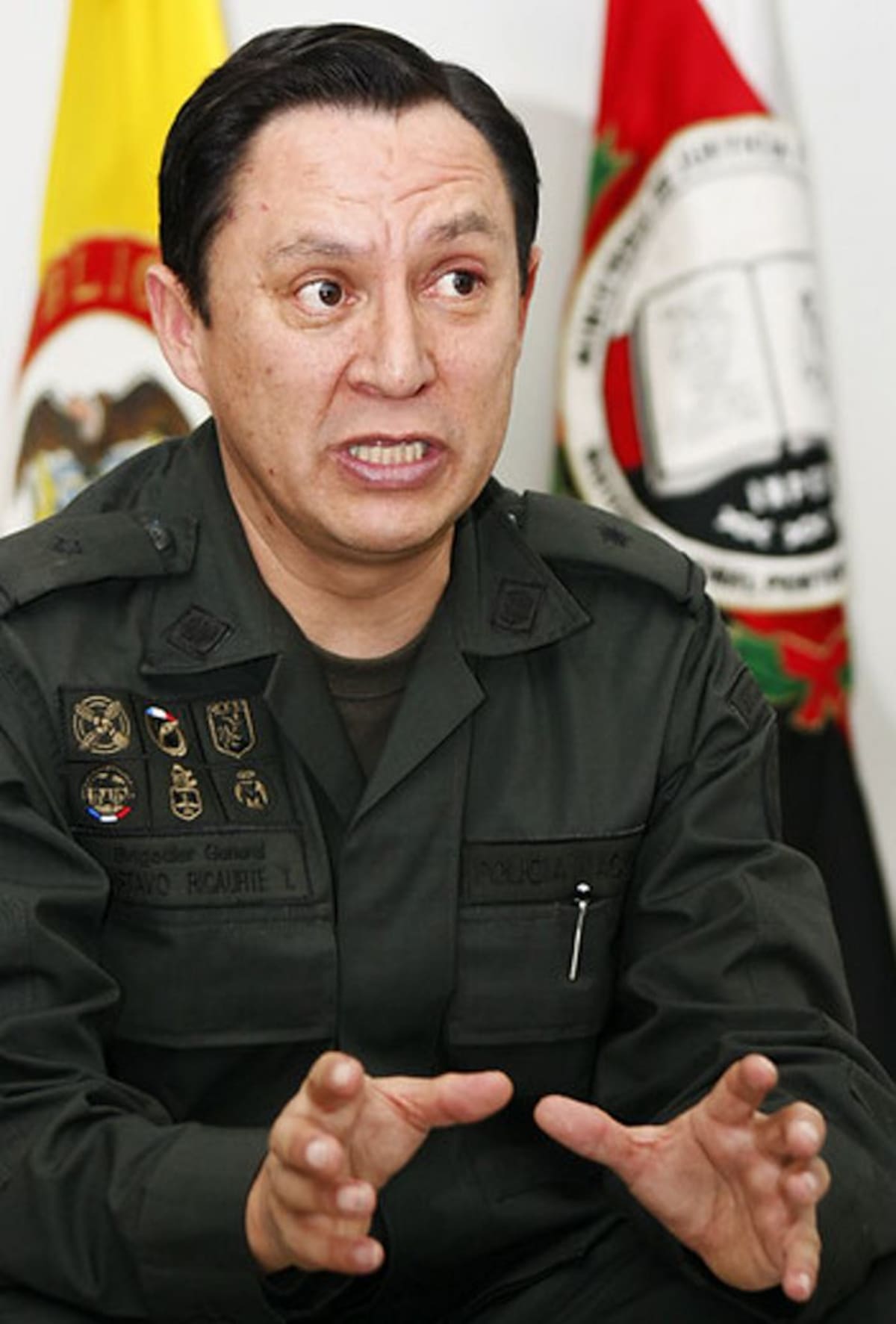 General Gustavo Adolfo Ricaurte, director del Instituto Nacional Penitenciario y Carcelario (Inpec). COLPRENSA