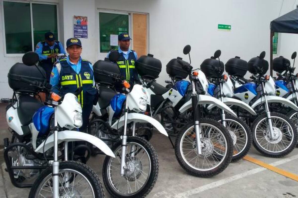 DATT va a contratar la adquisición de 41 motocicletas y 1.124 cascos