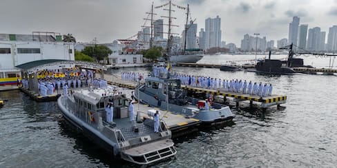 Armada refuerza la seguridad en el Caribe con nuevas embarcaciones