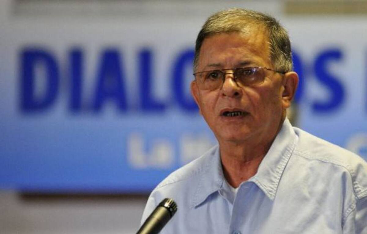 Rodrigo Granda, miembro de la delegación negociadora de paz de las Farc. COLPRENSA.