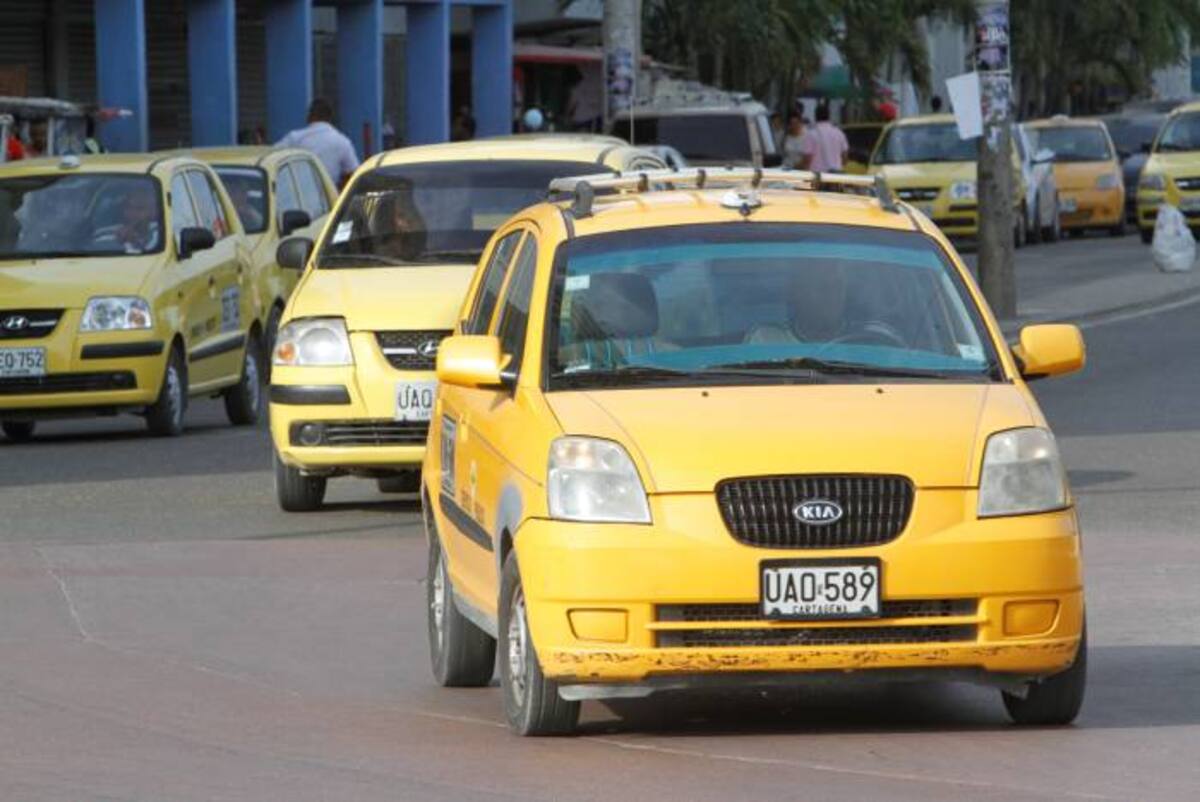 Taxis en Cartagena JULIO CASTAÑO EL UNIVERSAL