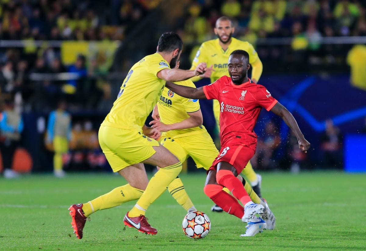 Imágenes del juego de vuelta entre Liverpool y Villarreal, por la semifinal de la Champions League. //EFE