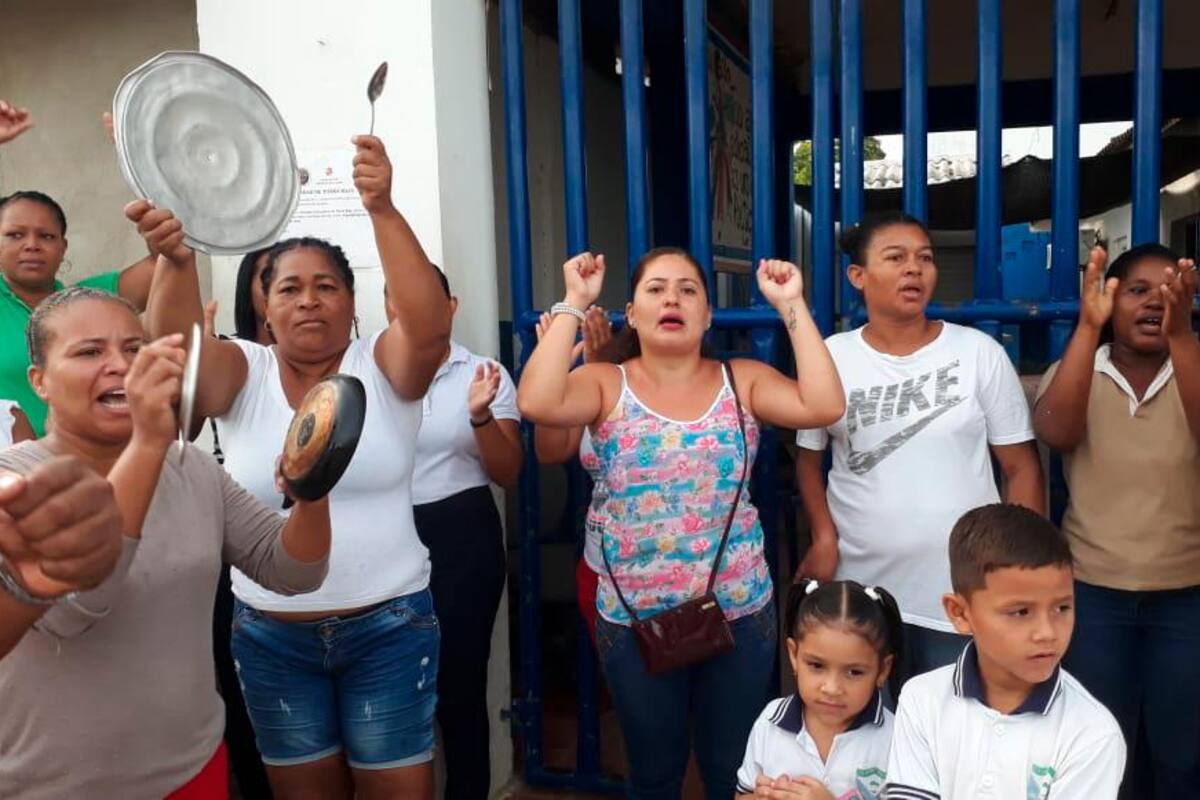 Comunidad de Tierrabaja exige construcción de nueva sede de la Institución educativa
