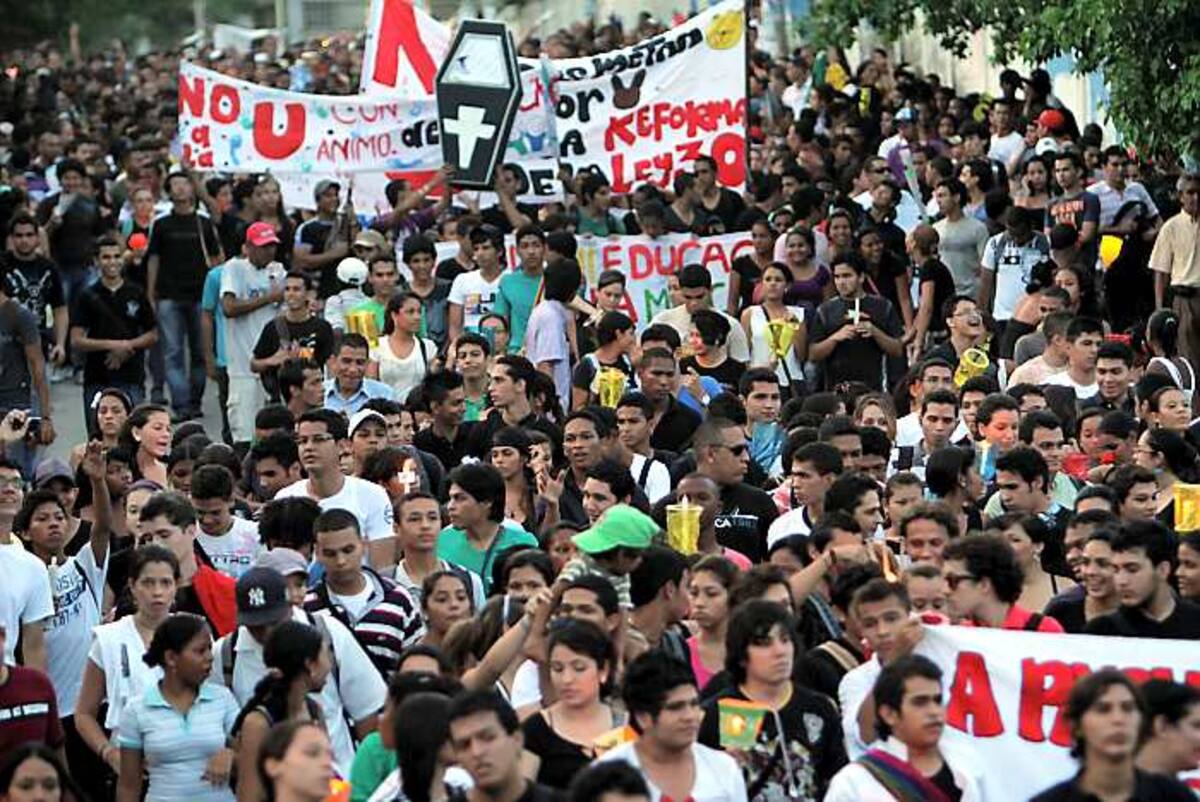Se esperan actos similares en países como Chile AROLDO MESTRE, EL UNIVERSAL
