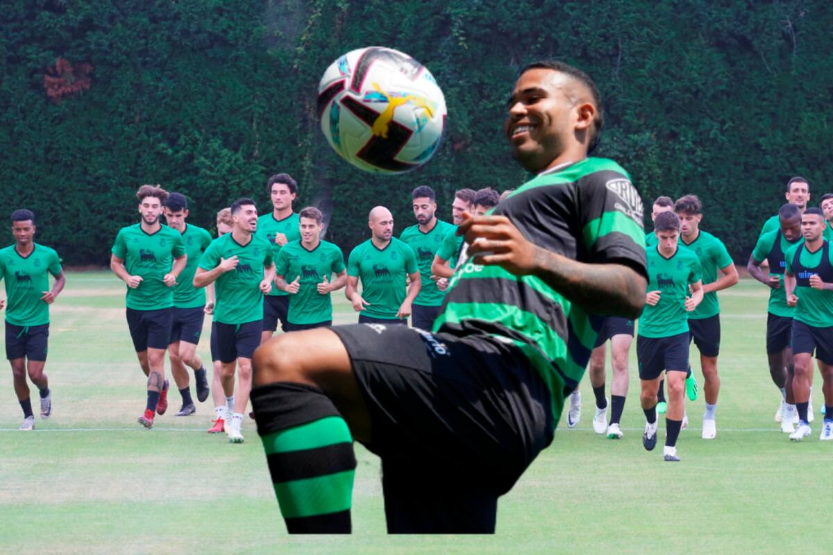 Jugador cartagenero fue presentado por el Racing de Santander