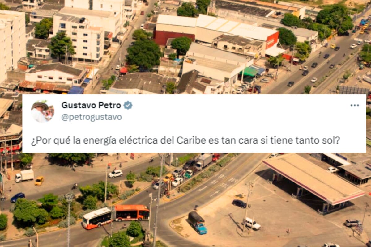“¿Por qué la energía eléctrica del Caribe es tan cara si tiene tanto sol?”: Petro