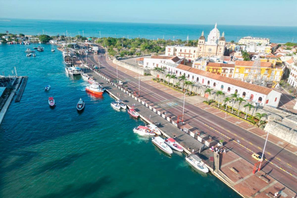 Temporada vacacional: más de 100 mil personas se movilizaron por mar en Cartagena
