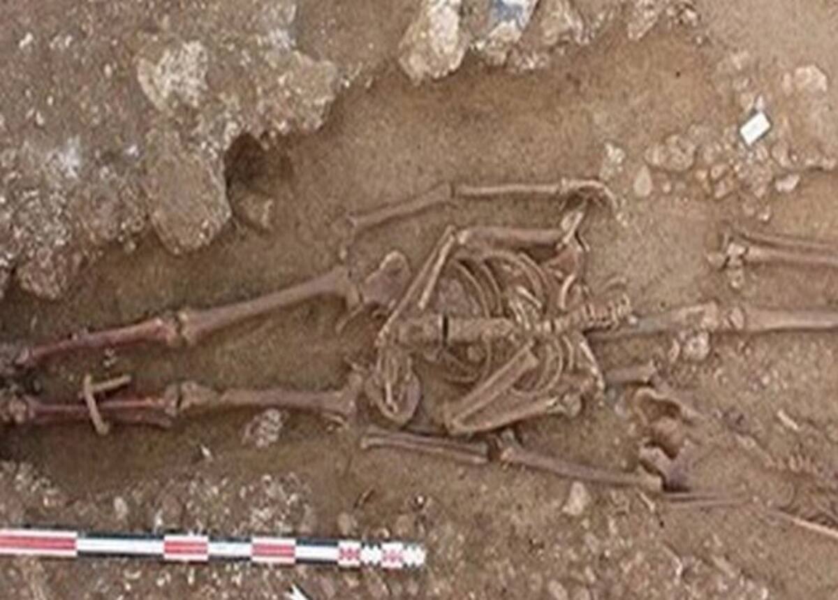 Los esqueletos eran de gladiadores.