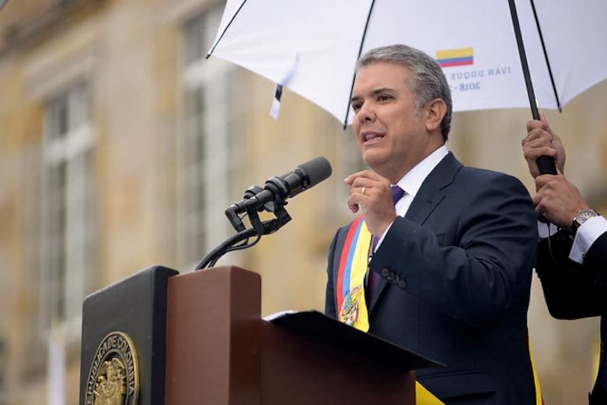 Iván Duque. Colprensa.