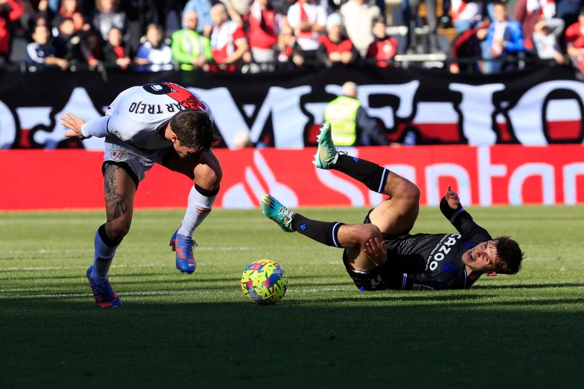Rayo Vallecano no pudo frente al tercero de la liga española