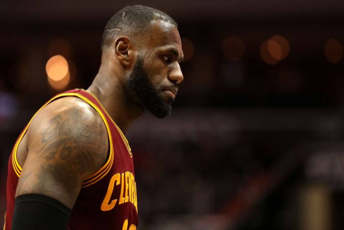 LeBron James. AFP Patrick Smith