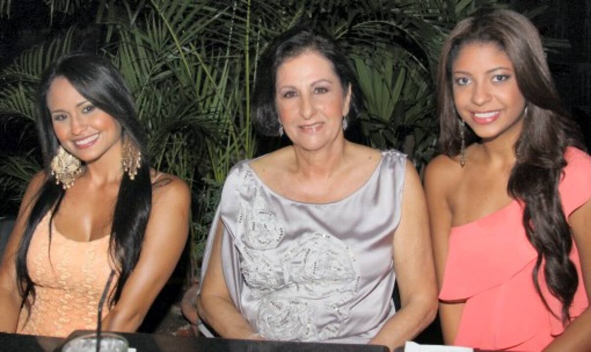 Karen De La Barrera, Sonia Heidmann y Estephani Alberti.