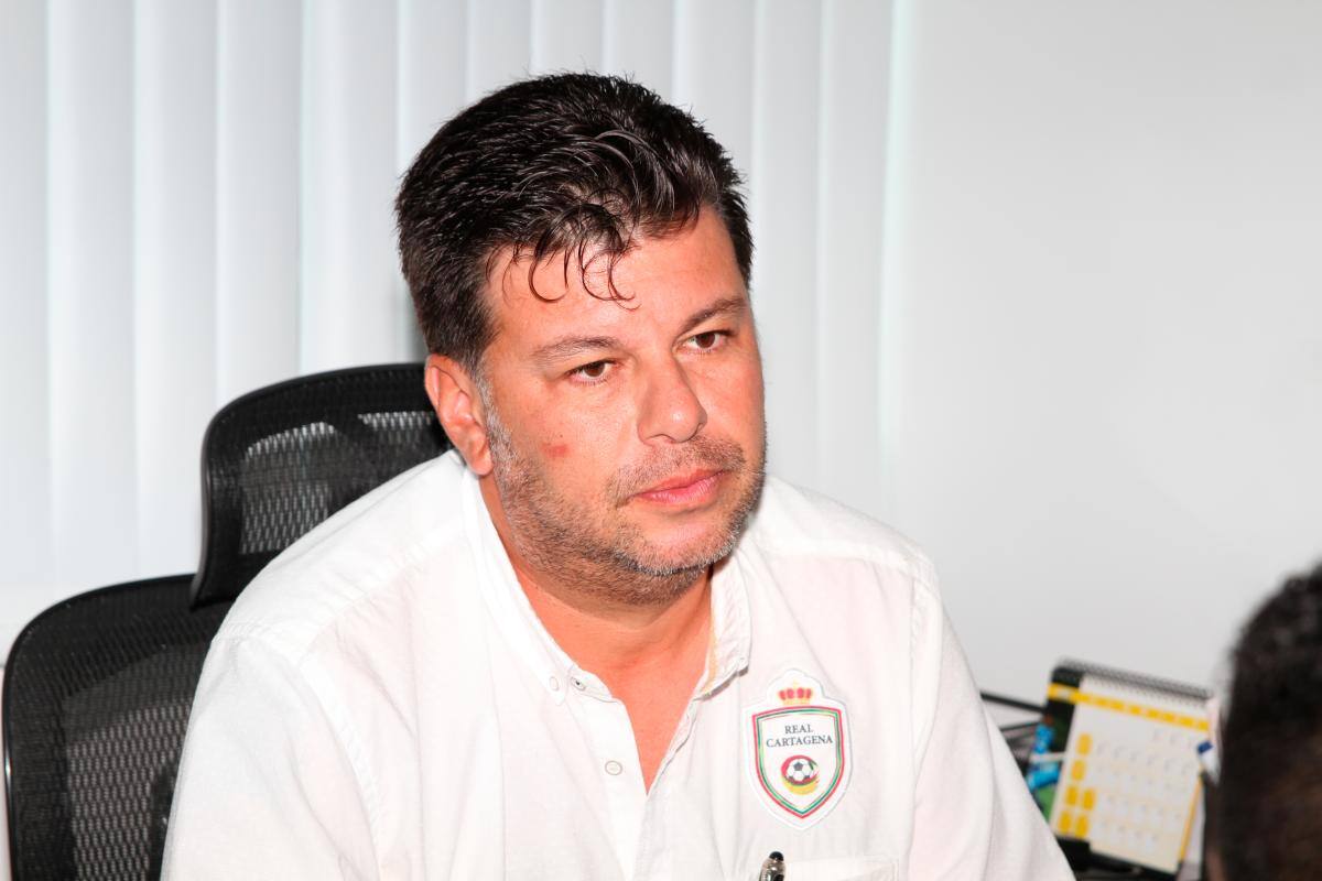 Rodrigo A. Rendón, presidente de Real Cartagena.