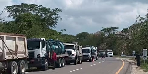 Paralizada la variante Mamonal - Gambote: Policía explica la razón