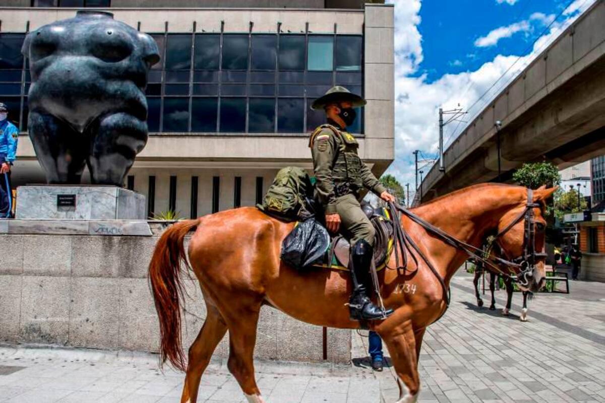 Prohíben a la Fuerza Pública utilizar animales en control de manifestaciones