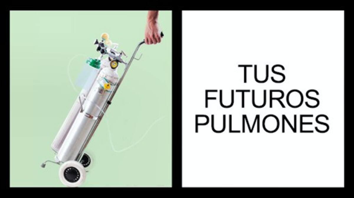 Fumar arruina los pulmones. CORTESIA MINPROTECCION