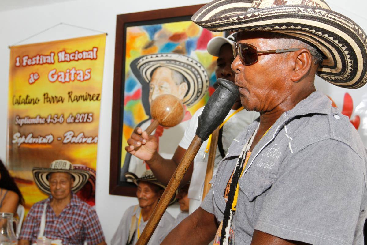 Llegó el Festival Nacional Autóctono de Gaitas de San Jacinto Bolívar