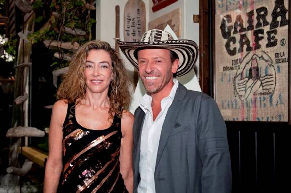 Los protagonistas: Marcela Carvajal y Diego Trujillo . Cortesía Caracol