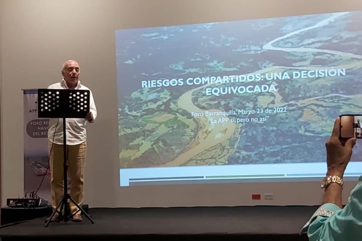 Si no se corrige el contrato la APP del Río, habrá una gran frustración