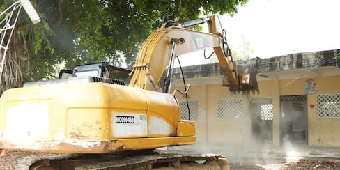 Empezaron obras en colegio Fernández Baena de Cartagena: ¿qué cambiará?