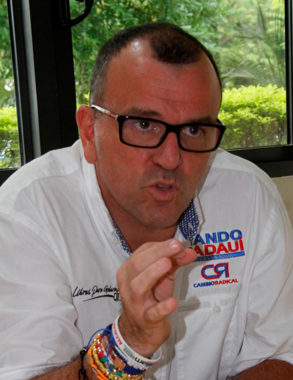 Nando Padauí, aspirante a la Gobernación de Bolívar.