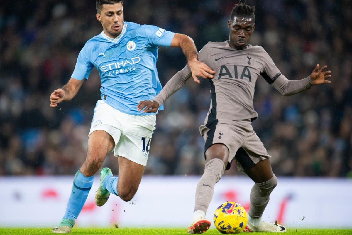 Video: con polémica jugada se selló el empate en el City - Tottenham