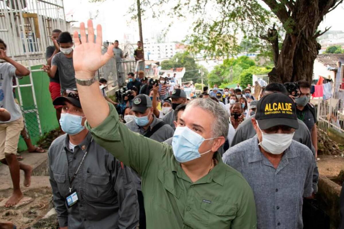 Duque evalúa efectos de Iota en Cartagena