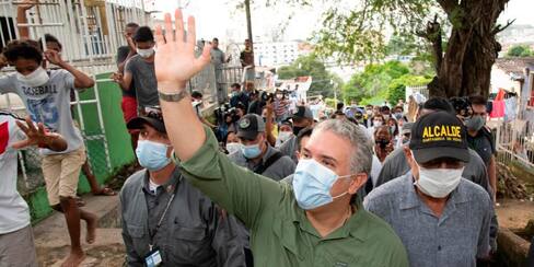 Duque evalúa efectos de Iota en Cartagena