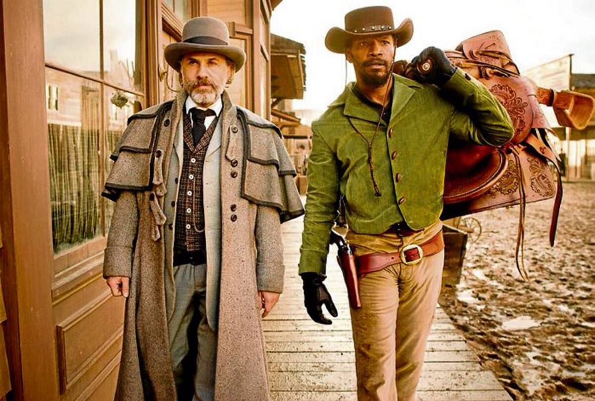 Escena de Django sin cadenas, dirigida por Quintin Tarantino.