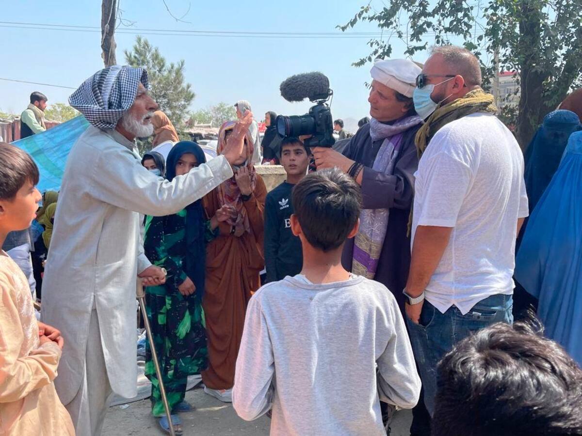 Jorge Said prefirió quedarse y contar de primera mano lo que está sucediendo allí.