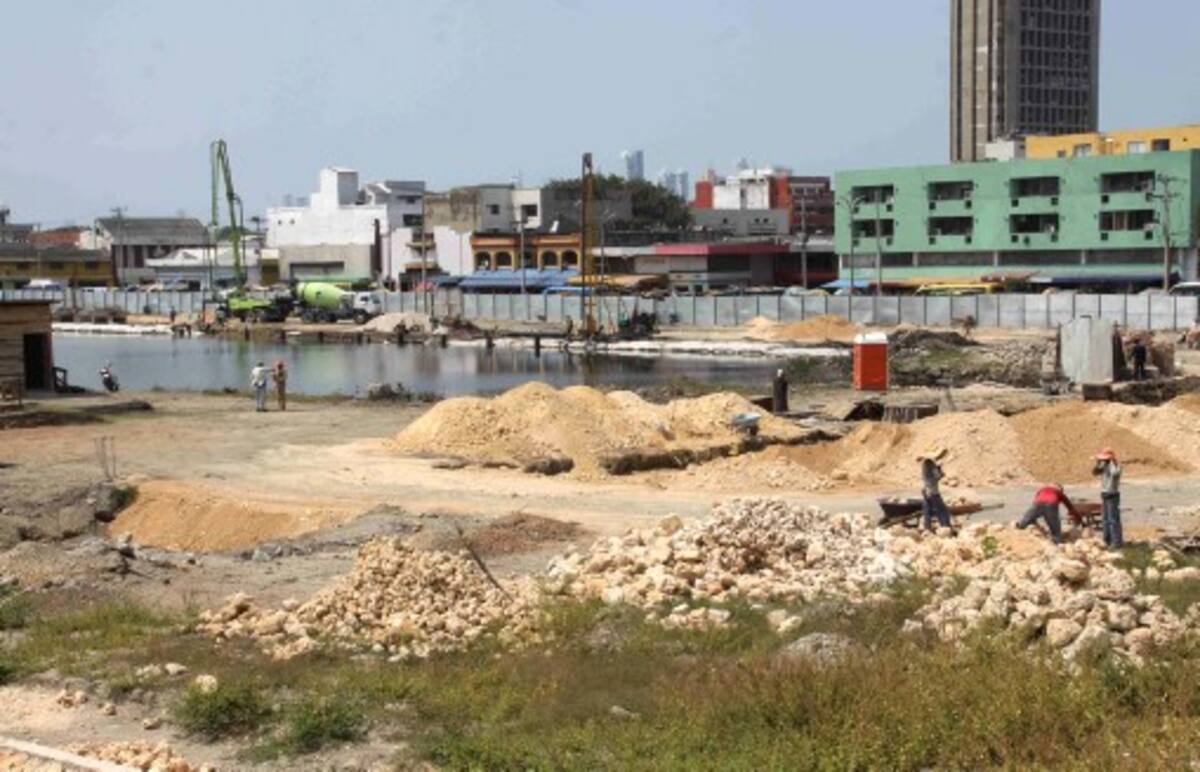 Los trabajos son realizados en su mayoría por mano de obra cartagenera. MARUJA PARRA - EL UNIVERSAL