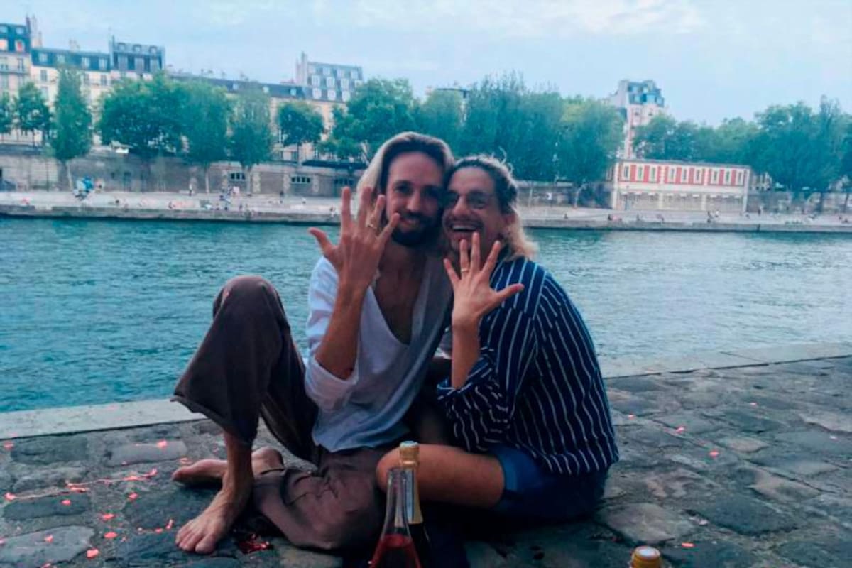 La canción con la que Esteman le propuso matrimonio a su novio