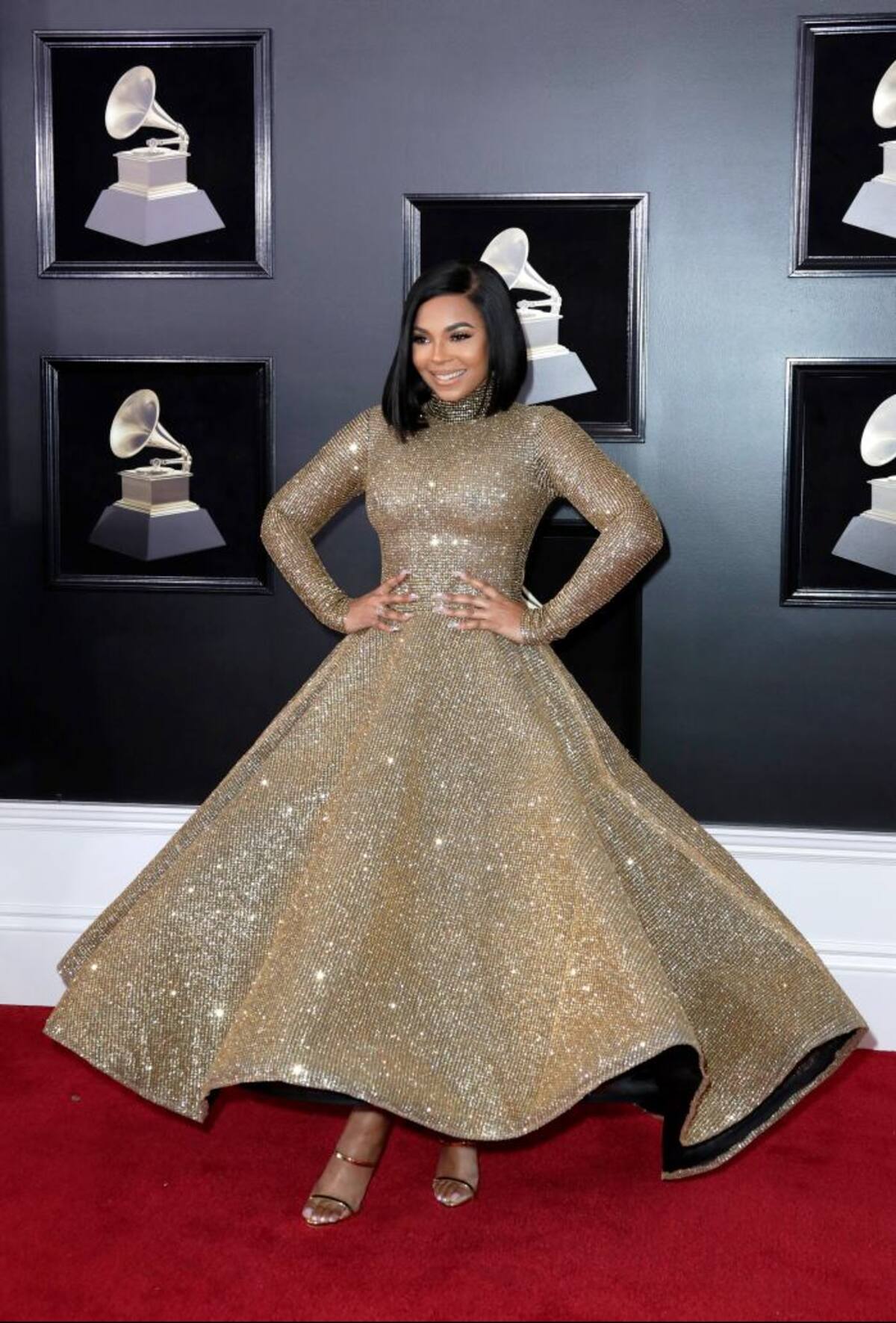 Ashanti. Muy cubierta y mucho brillo. EFE