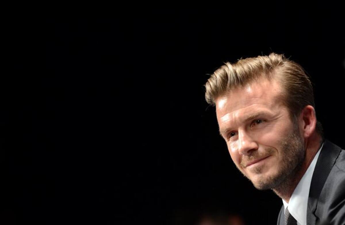 Beckham podría jugar en Bolivia. AFP MARTIN BUREAU