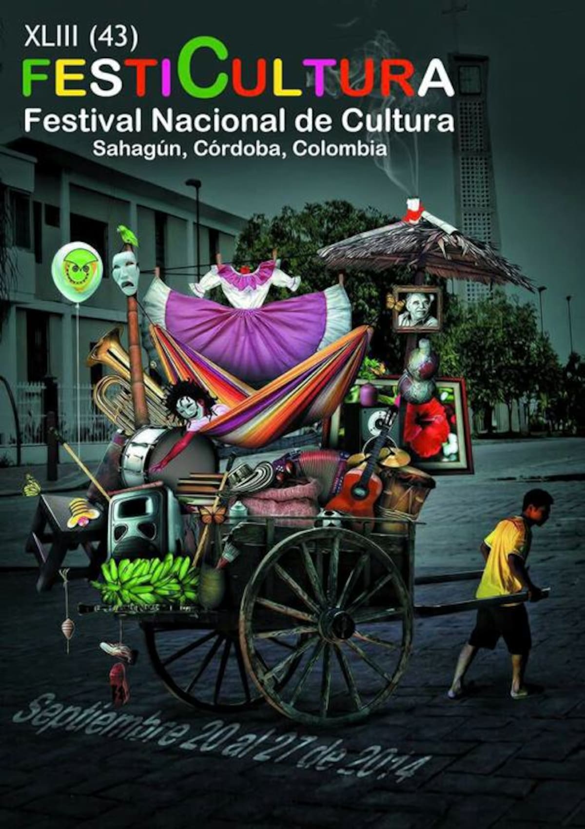 Imagen promocional de la gran fiesta cultural de Sahagún (Córdoba) Cortesía