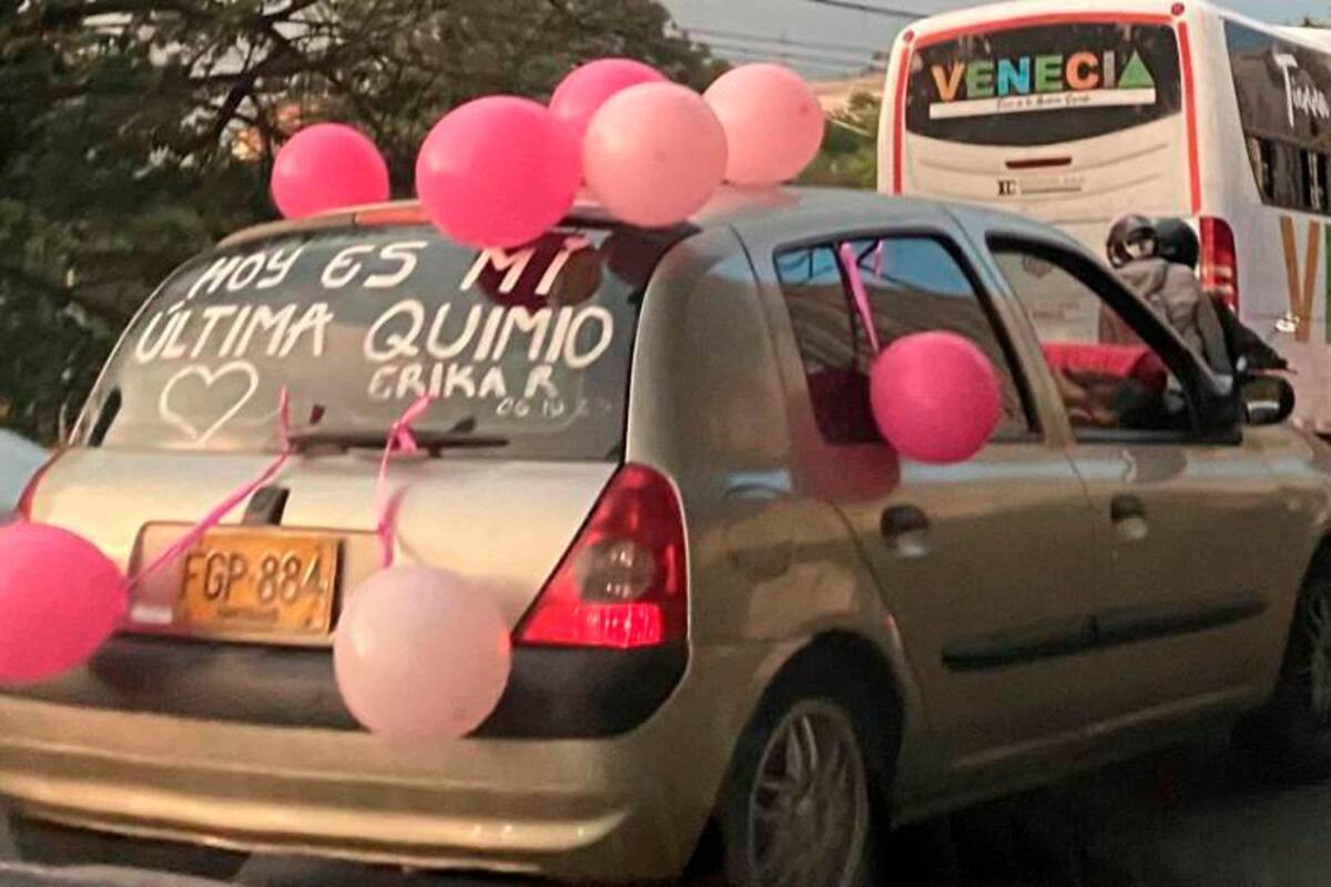 Video: Así celebró una mujer en Medellín haber vencido el cáncer