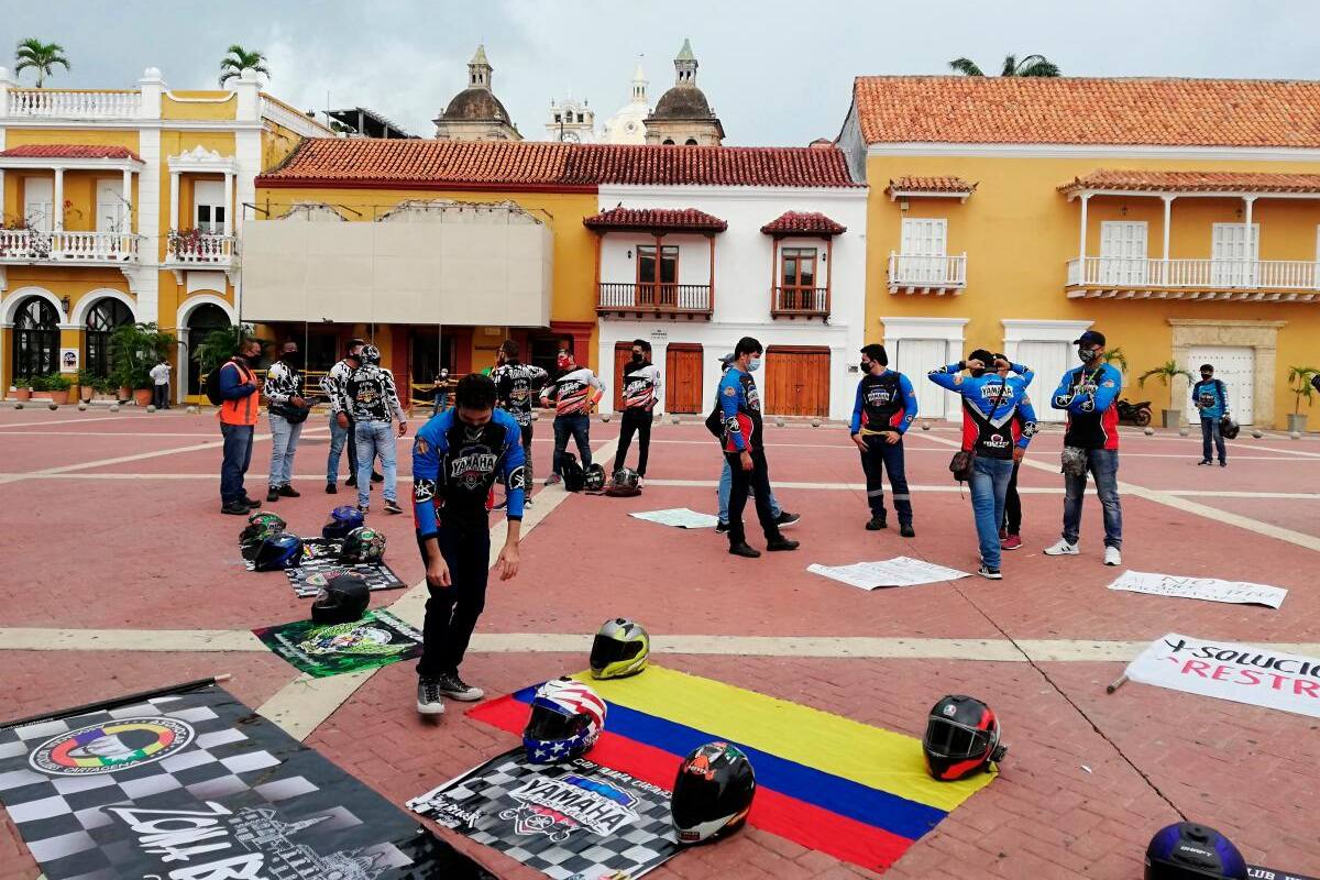 Motociclistas se oponen a decreto de pico y placa de pares e impares