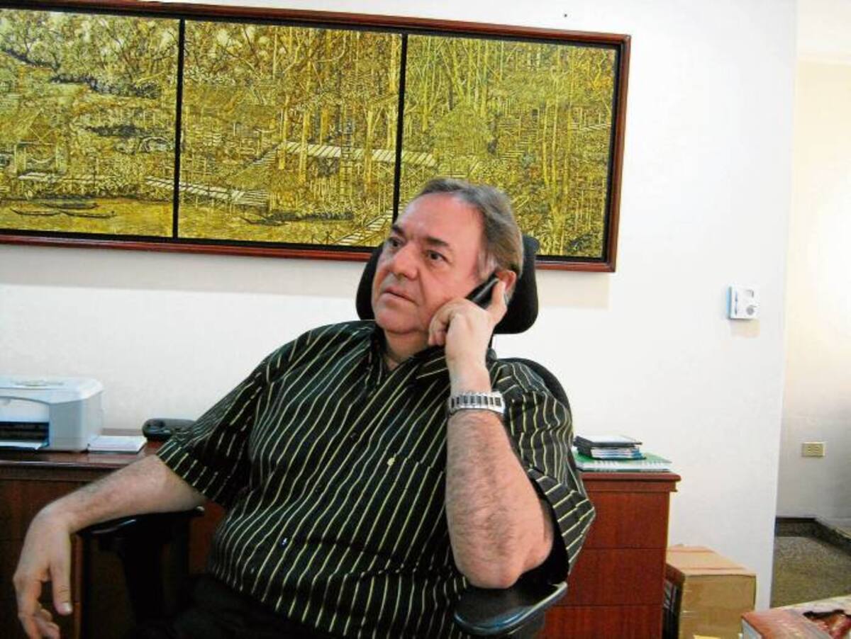 Félix Manzur, director de la Cámara de Comercio.