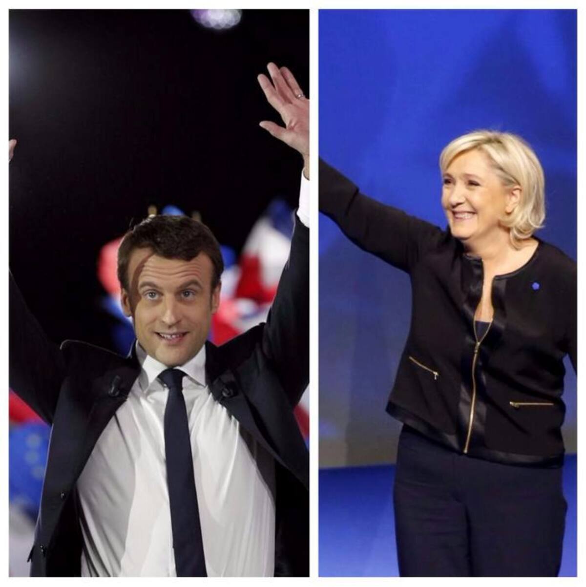 Macron enfrenta a la candidata de ultraderecha Marine Le Pen en la segunda vuelta electoral del domingo